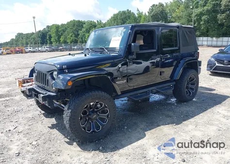 2017 Jeep Wrangler Unlimited Sahara 4X4 z USA, uszkodzony, nr VIN 1C4HJWEG8HL753889